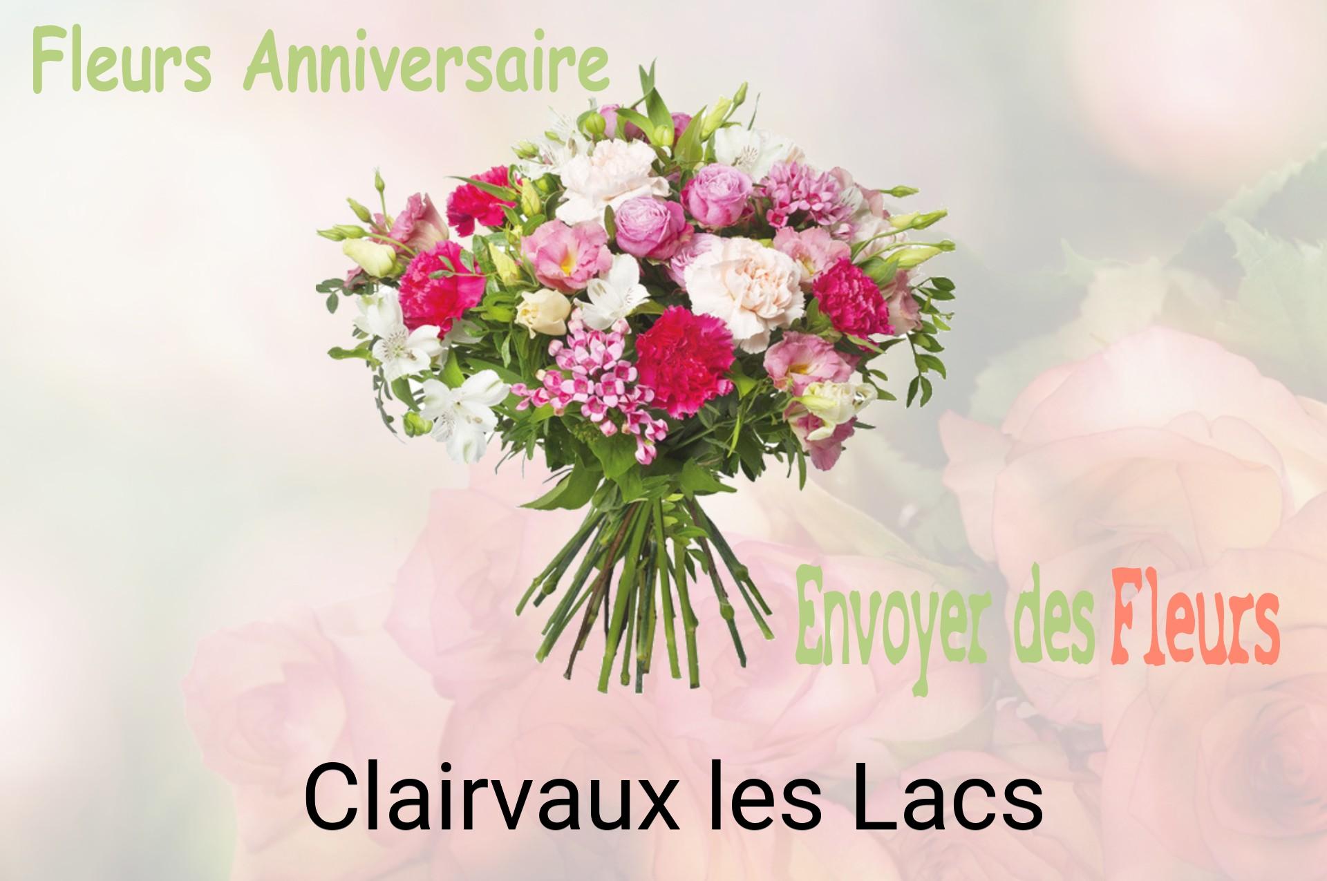 Bouquet de fleurs d’anniversaire livré à Clairvaux-les-Lacs