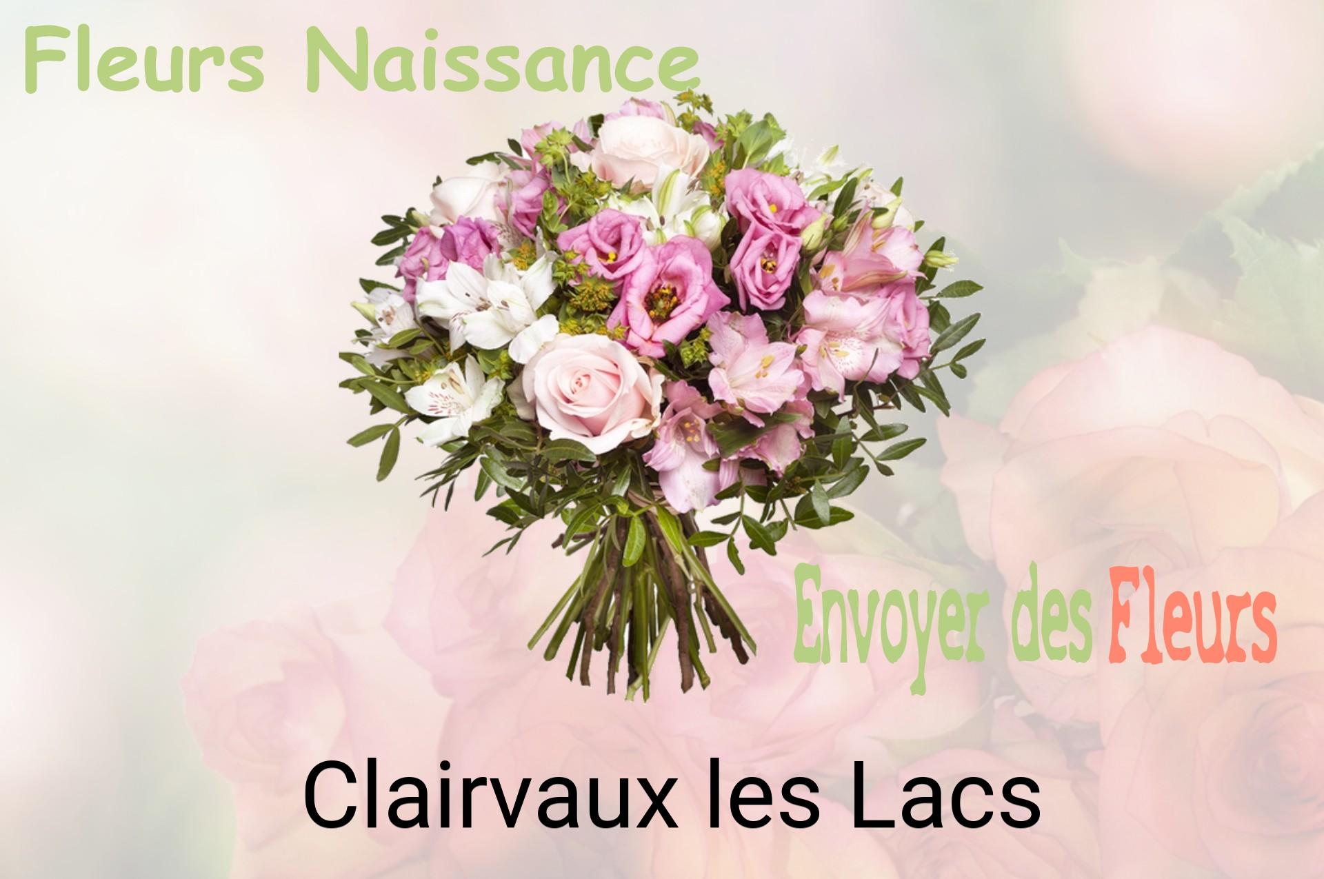 Bouquet de fleurs de naissance livré à Clairvaux-les-Lacs