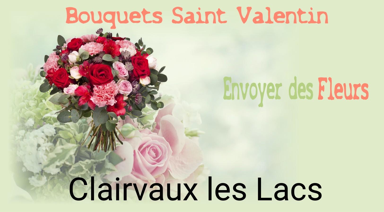 Roses de Saint-Valentin livrées à Clairvaux-les-Lacs